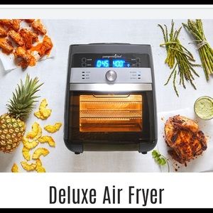 Pampered chef air fryer used 1x !!!! Free shipping. Fair price. No hassle